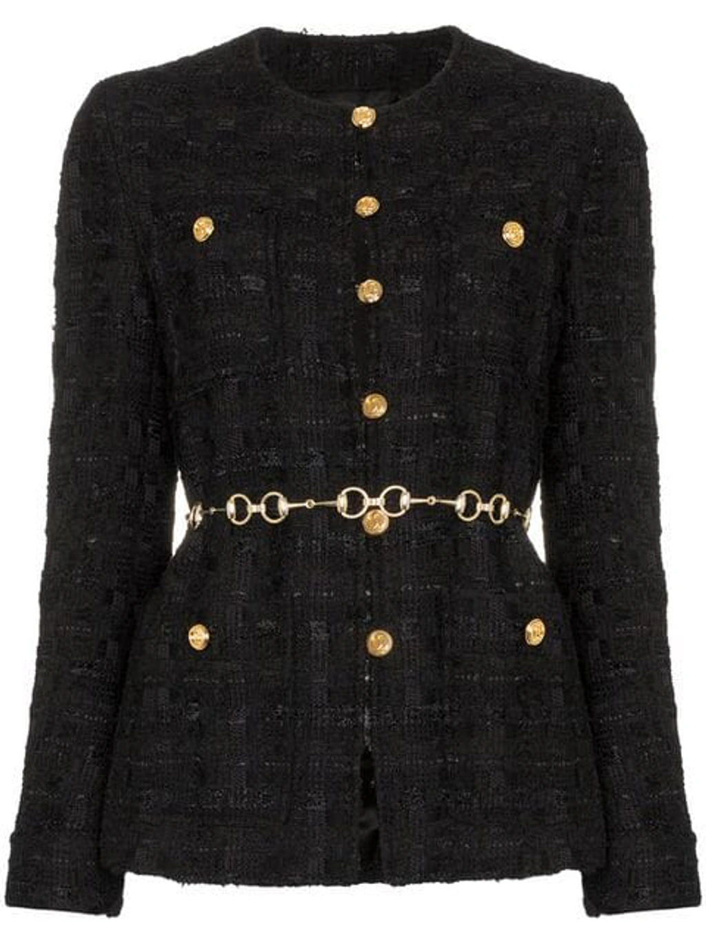 Fitted Tweed Jacket