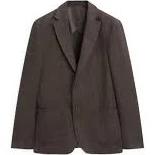 Massimo Dutti Men's Linen Melange Blazer