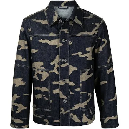 Camo Denim Jacket