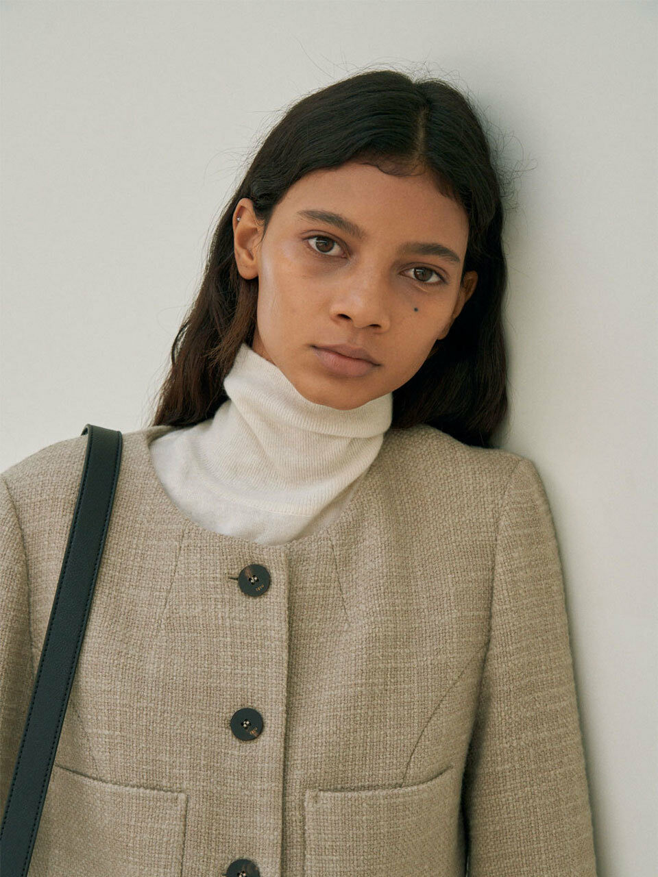 Wool Round Jacket