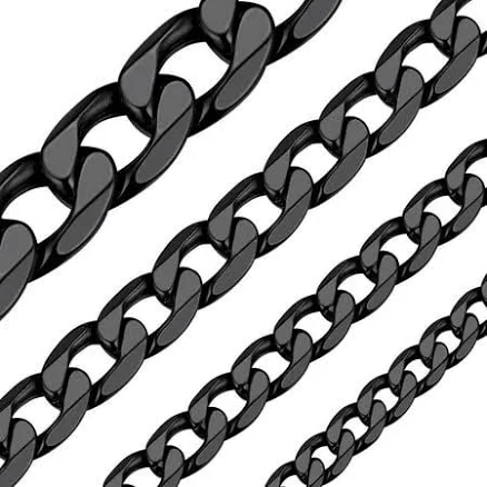 Men's Stainless Steel Cuban Link Chain Necklace