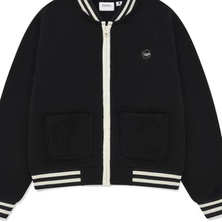 COVERNAT WOMAN Women's Fleece Varsity Jacket