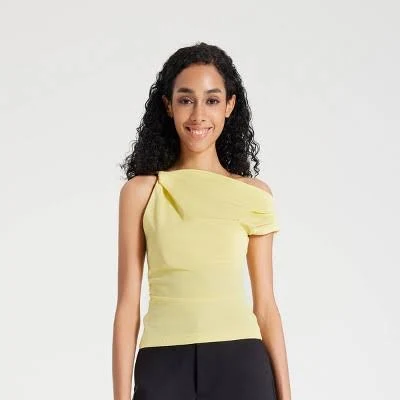 A New Day Women's Twisted Off the Shoulder Blouse