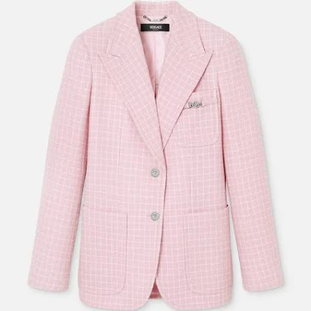 Versace Crêpe Tweed Blazer