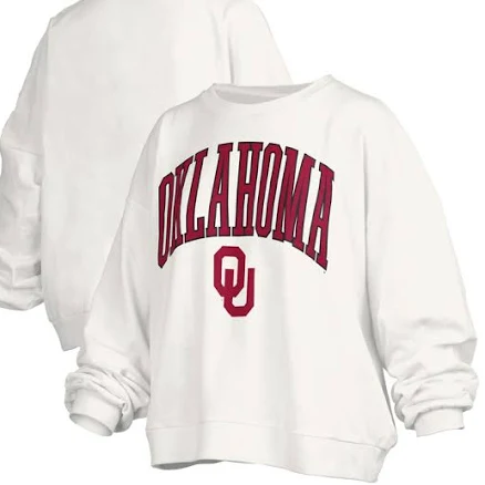Pressbox Women's Oklahoma Sooners Janise Fleece Sweatshirt
