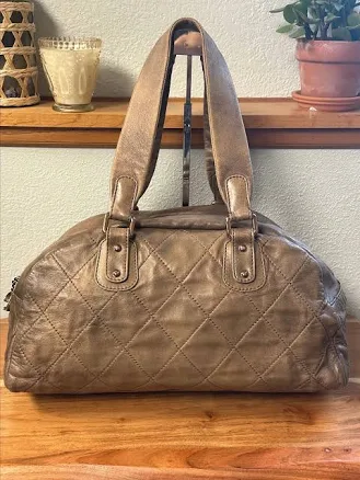 CHANEL Cloudy Bundle Bowler ️Rose Gold Hardware1