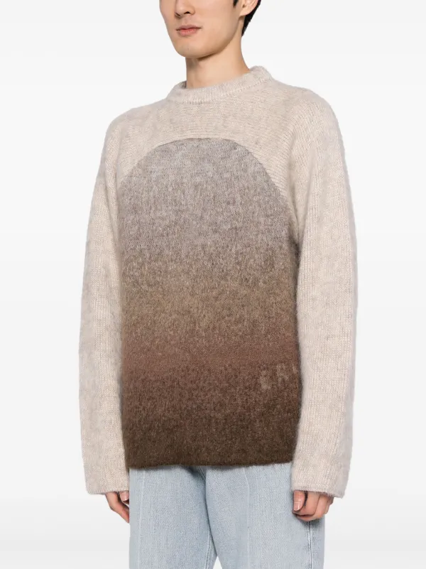Gradient Wool Sweatshirt