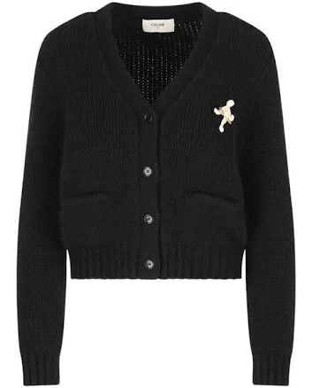 CELINE Women's Cashmere Silk Cardigan