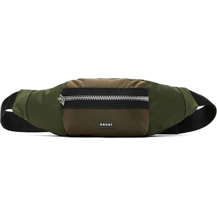 sacai Khaki Pocket Bum Bag