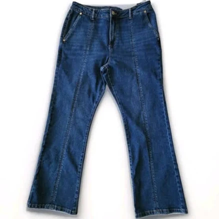 Michael Kors Women's High-Rise Selma Bootcut Jeans
