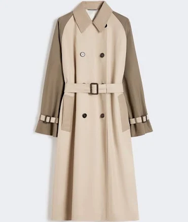 Max Mara Woman Reversible trench coat in water-repellent gabardine