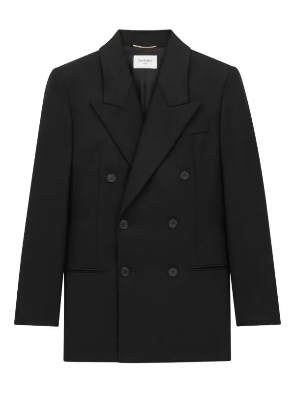 Double-breasted Wool Blazer