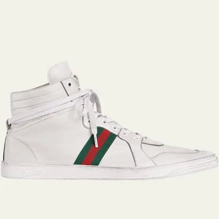 Gucci Men's Coda Leather High-Top Sneakers