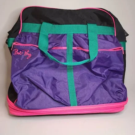 Vintage 1990s Expandable Rolling Tote Bag