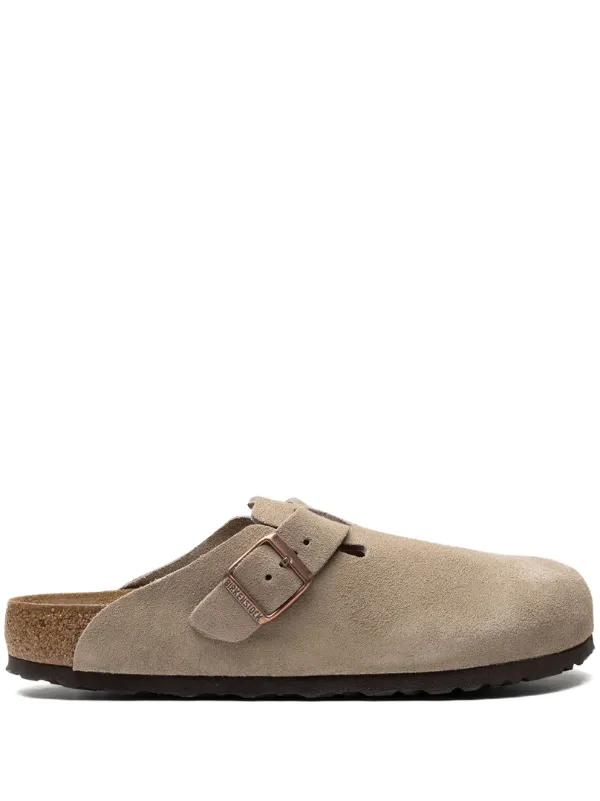 Boston Suede Clogs