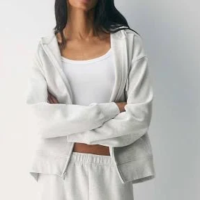 Aritzia Cozy Sweatfleece Boyfriend Zip Hoodie