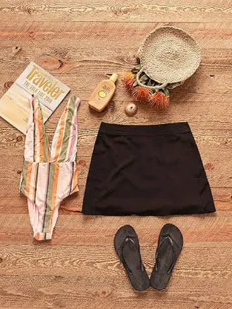 RipSkirt Women's Hawaii Length 1 Quick Dry Wrap Skirt with Side Pocket