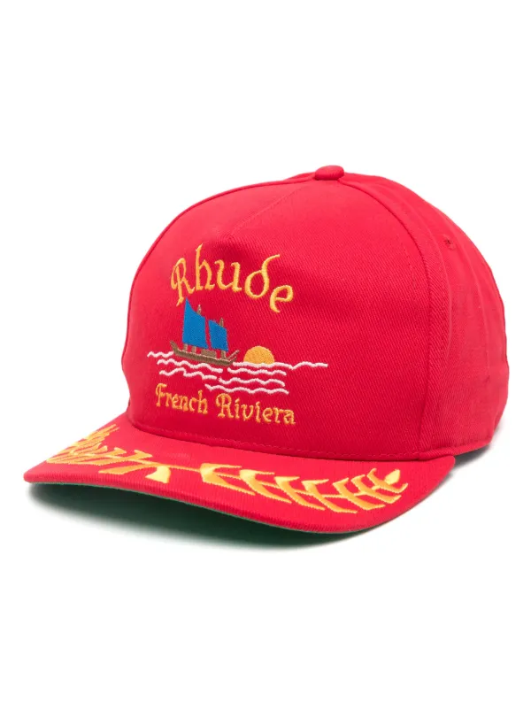 Embroidered-logo Cap