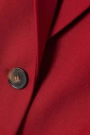Oversized wool blazer - brick - IT 36