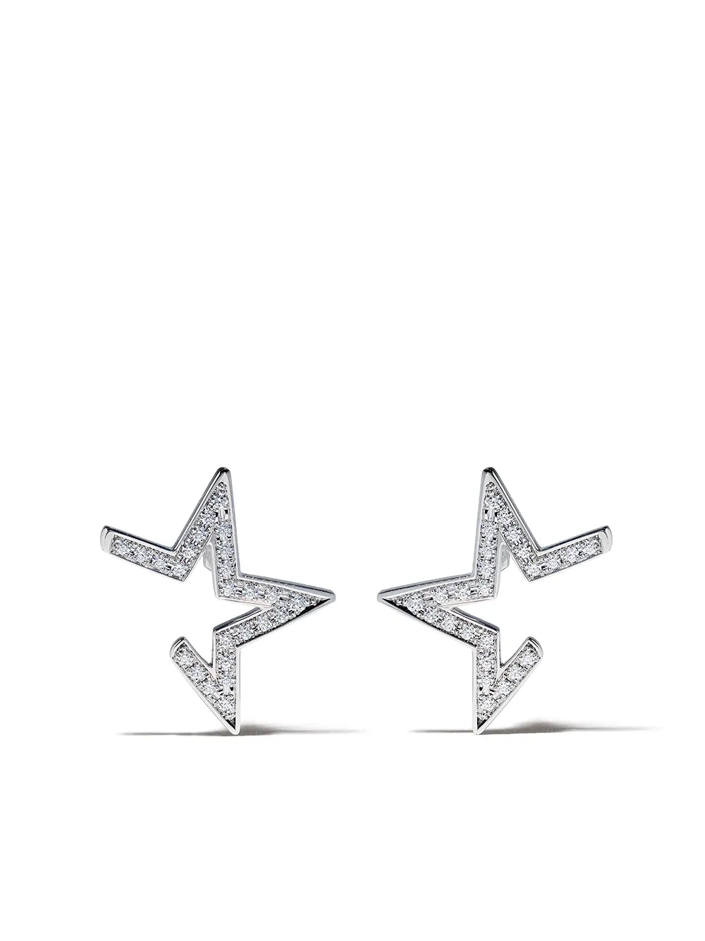 Abstract Star Earrings