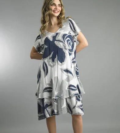 Tempo Paris Cotton Print Dress