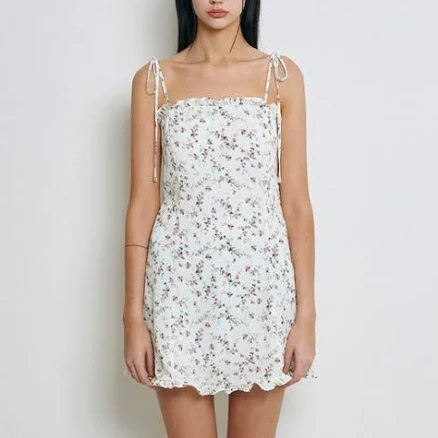 Frill Mini Dress