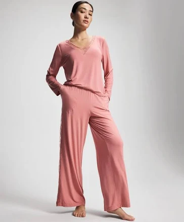 Soma Women's Cool Nights Lace Pajama Set