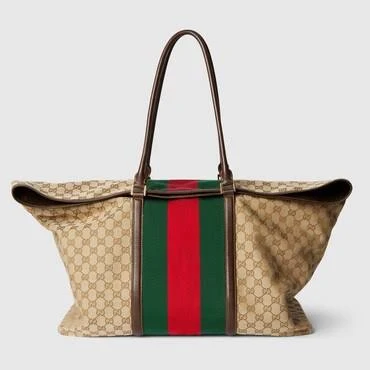 Gucci GG Duffle Bag with Web