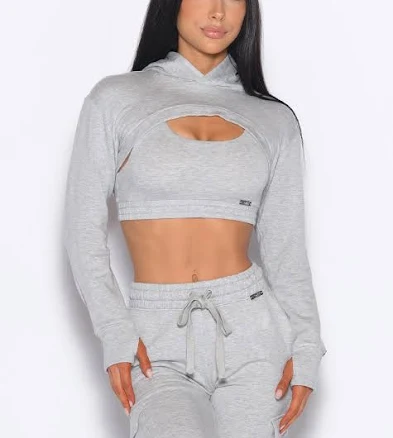 Sweat Bolero Hoodie