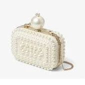 Jimmy Choo Micro Cloud Embellished Clutch Bag