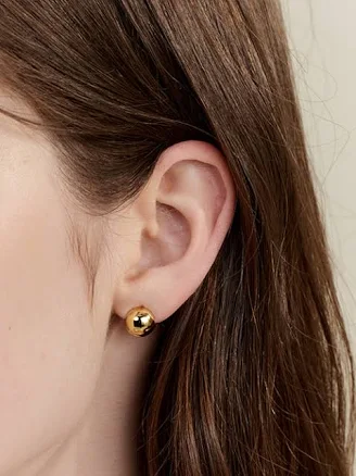 HEI ball one-touch earring