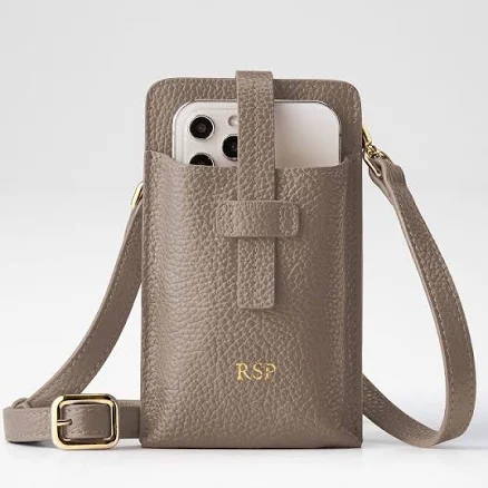 Leather Phone Crossbody