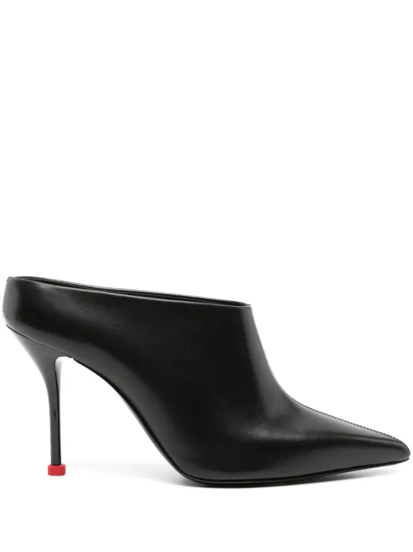 Thorn 90mm Leather Mules