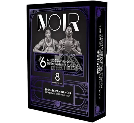 Panini Noir Basketball Hobby Box