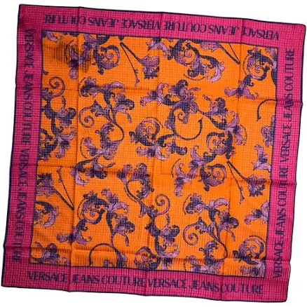 Versace Barocco-Print Scarf
