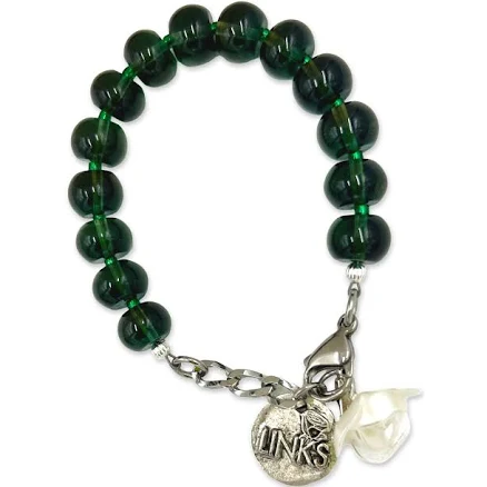 Links Foliage Evergreen Bracelet Silver