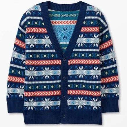 Jacquard Cardigan