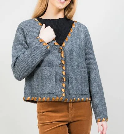 Sierra Ribbon Weave Cardigan