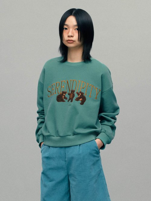 Giant Bear Sweatshirt (Green)