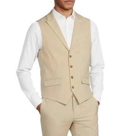 Murano Men's Wardrobe Essentials Shawl Suit Vest