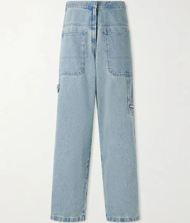VETEMENTS Back-To-Front Wide-Leg Jeans - Men - Blue Denim - M