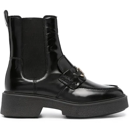 Tommy Hilfiger Women's Logo- Plaque Ankle Boots
