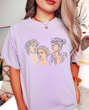 Renaissance Roman Sculpture Tee
