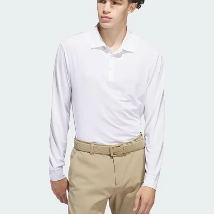 adidas Men's Core Long Sleeve Polo Shirt