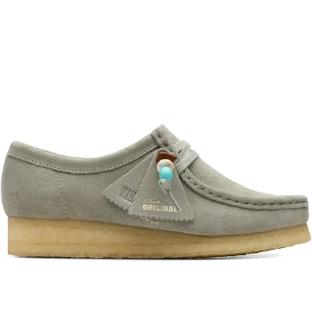 Clarks Originals - wallabee suede sandals - women - Calf Suede/Calf Suede/Rubber - 6 - Green