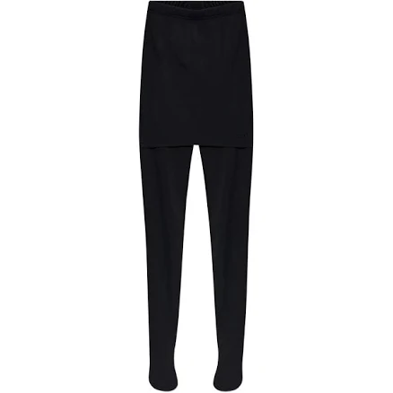 VETEMENTS - logo-embroidered leggings - women - Polyamide/Elastane - M - Black