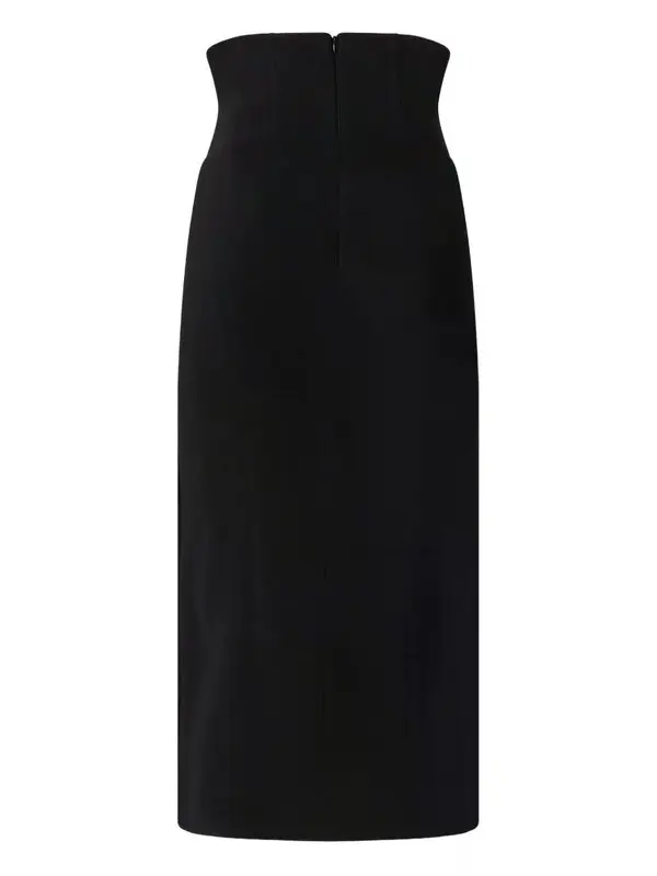 High-waist Midi Skirt