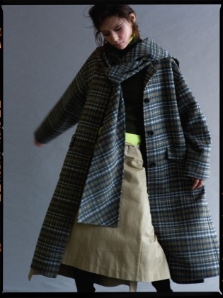 Sophia Double-Face Hoodie Coat