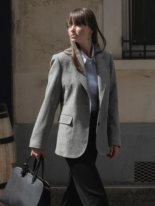 Roman Wool Single Jacket