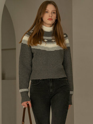 Extra Fine Wool Jacquard Knit